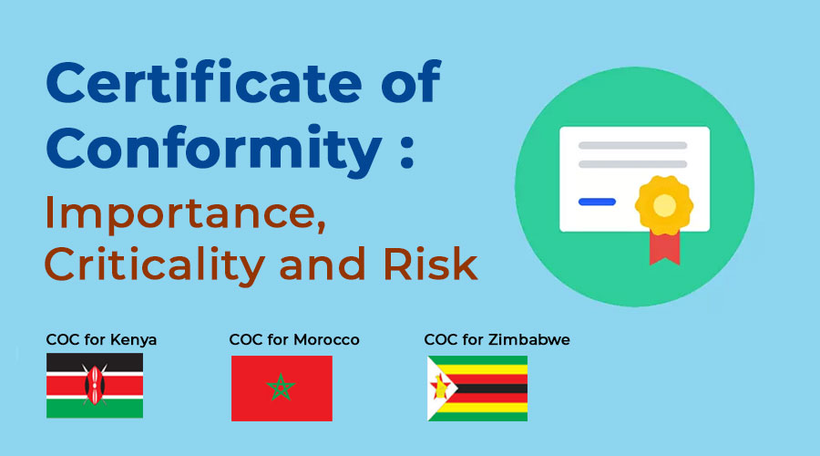 Certificate of Conformity (COC)