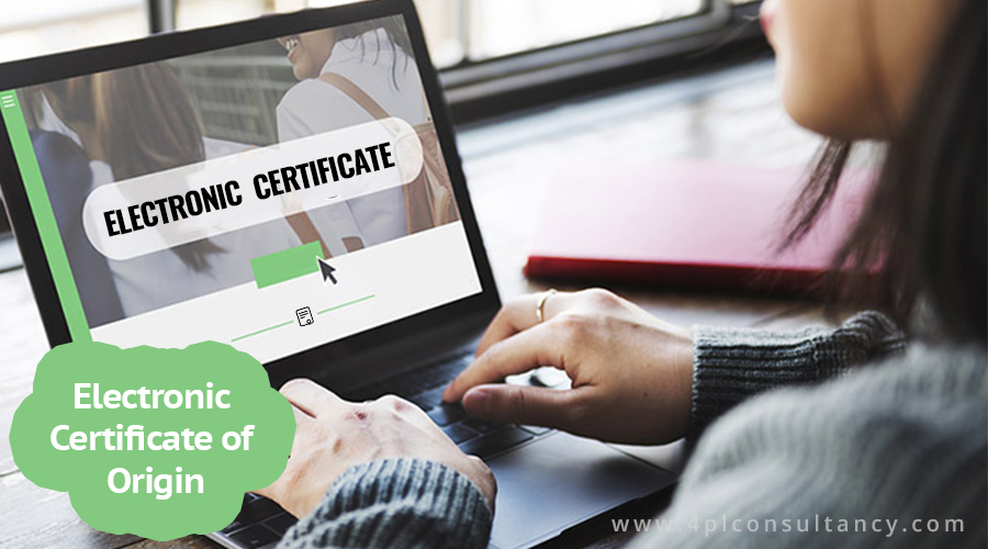 Electronic Certificate of Origin